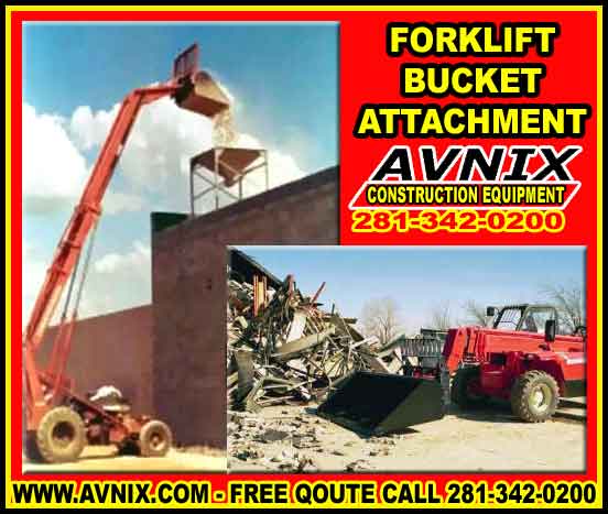 Discount Forklift Bucket Attachment For Sale Cheap