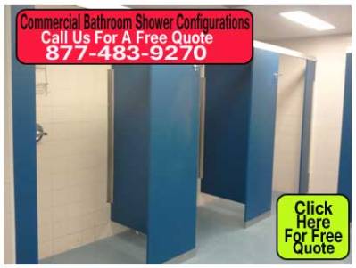 Commercial Bathroom Shower Sales, Design, Installation & Repair